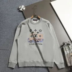 Louis Vuitton Classic Logo Multicolor Embroidered Crewneck Sweatshirt #A67644