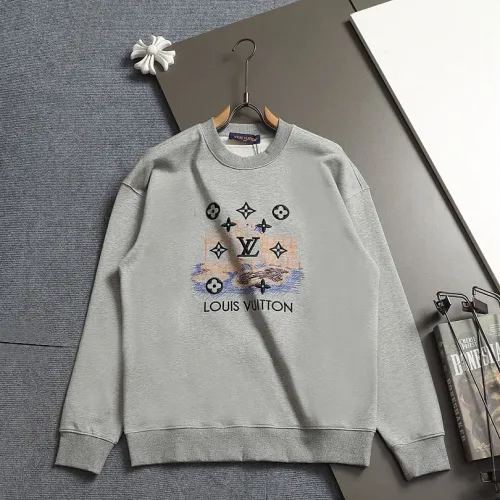 Louis Vuitton Classic Logo Multicolor Embroidered Crewneck Sweatshirt #A67644