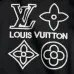 Louis Vuitton Classic Logo Multicolor Embroidered Crewneck Sweatshirt #A67645