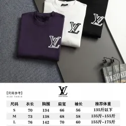 Louis Vuitton Classic Logo Multicolor Embroidered Crewneck Sweatshirt #A67645