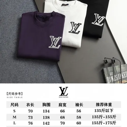 Louis Vuitton Classic Logo Multicolor Embroidered Crewneck Sweatshirt #A67645