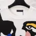 Louis Vuitton Colorful Face Jacquard Crewneck Sweater, White #A69005