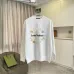 Louis Vuitton Colorful Fireworks Floral Graphic Crew‑Neck Sweatshirt, White, Black #A68236