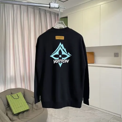 Louis Vuitton Crewneck Sweatshirt Colorful Geometric Logo, Black, White #A68760