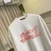 Louis Vuitton Crewneck Sweatshirt Red Script Logo, Black, White #A68758
