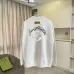 Louis Vuitton Crewneck Sweatshirt Script Logo Front & Back, Black, White #A68759