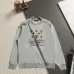 Louis Vuitton Cruise Travel Embroidery Crew Neck Sweatshirt Unisex Long Sleeve Pullover #A67444