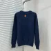 Louis Vuitton Dog Graphic LV Logo Crewneck Knit Sweater, Navy #A69385
