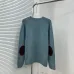 Louis Vuitton Elbow Patch Crewneck Knit Sweater, Multi Colors #A69384