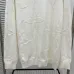 Louis Vuitton Embossed Monogram Crew Neck Knit Sweater White & Black #A67858