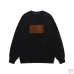Louis Vuitton Flocked Patch Embossed French Terry Crewneck Sweatshirt #A67663