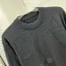 Louis Vuitton Floral Jacquard Knit Sweater, White, Black #A68177