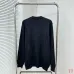 Louis Vuitton Floral Jacquard Knit Sweater, White, Black #A68177