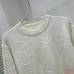 Louis Vuitton Floral Jacquard Knit Sweater, White, Black #A68177