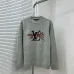 Louis Vuitton Fox Logo Knit Crewneck Sweater, Grey #A69383