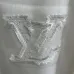 Louis Vuitton Fringed LV Patch Crewneck Sweatshirt, White, Black #A68225