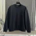 Louis Vuitton Fringed LV Patch Crewneck Sweatshirt, White, Black #A68225