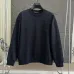 Louis Vuitton Fringed LV Patch Crewneck Sweatshirt, White, Black #A68225