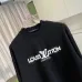 Louis Vuitton Graffiti Style Logo Crew‑Neck Sweatshirt, White, Black #A68235