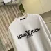 Louis Vuitton Graffiti Style Logo Crew‑Neck Sweatshirt, White, Black #A68235