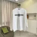 Louis Vuitton Graffiti Style Logo Crew‑Neck Sweatshirt, White, Black #A68235