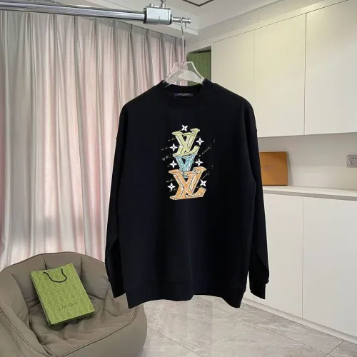 Louis Vuitton Graphic Star Letter Crew Neck Sweatshirt Men Fashion Streetwear Pullover #A67434