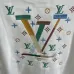 Louis Vuitton LV Logo Crewneck Sweatshirt, White, Black #A68224