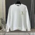 Louis Vuitton LV Logo Crewneck Sweatshirt, White, Black #A68224