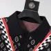 Louis Vuitton Men Monogram Jacquard Polo Knit Sweater Brown, Black #A69327