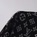 Louis Vuitton Men Monogram Jacquard Polo Knit Sweater Brown, Black #A69328