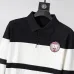 Louis Vuitton Men Striped Polo Knit Sweater Burgundy, Black #A69332