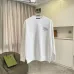Louis Vuitton Mini Logo Crew‑Neck Sweatshirt, White, Black #A68237