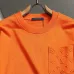 Louis Vuitton Minimal Debossed Monogram Pocket Crew Neck Pullover Sweatshirt For Men 2‑Colors #A67596