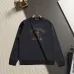 Louis Vuitton Vintage Gold Embroidered Letter Logo Crew Neck Pullover Sweatshirt For Men Black #A67592