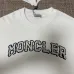 Moncler Arched Logo Crew‑Neck Sweatshirt, White, Black #A68239