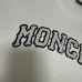 Moncler Arched Logo Crew‑Neck Sweatshirt, White, Black #A68239