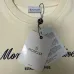 Moncler Archive Script Logo Crew‑Neck Sweatshirt, Black, Cream, Orange #A68238