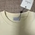 Moncler Archive Script Logo Crew‑Neck Sweatshirt, Black, Cream, Orange #A68238