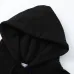 Off White Black Hoodie With Signature Yellow Diagonal Arrow Print And Brand Detailing Black/White #B54278