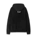Off - White Washed Black Hoodie With Artistic Religious Print And OFF Logo #B54281