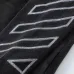 Off - White Washed Black Hoodie With Signature Diagonal Stripes And OFF Logo #B54280