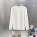 Off-White Long Sleeve Crew Neck T-shirt With Arrow Logo, Black, White #A68751