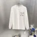 Off-White Long Sleeve Crew Neck T-shirt With Arrow Logo, Black, White #A68751