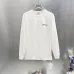 Off-White Long Sleeve Shirt Floral Arrow Back Print, Black, White #A68753