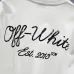 Off-White Long Sleeve Tee Est.2013 Script Logo, Black, White, Pink #A68754