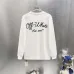 Off-White Long Sleeve Tee Est.2013 Script Logo, Black, White, Pink #A68754