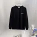 Off-White Long Sleeve Tee Frayed Arrow Back Graphic, Black, White #A68755