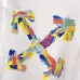 Off-White Paint Splash Arrow Crew Neck Sweatshirt, White & Black #A68027