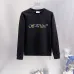 Off-White Paint Splash Arrow Crew Neck Sweatshirt, White & Black #A68027