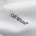 Off-White Ticket Arrow Print Crew Neck Sweatshirt, White & Black #A68024
